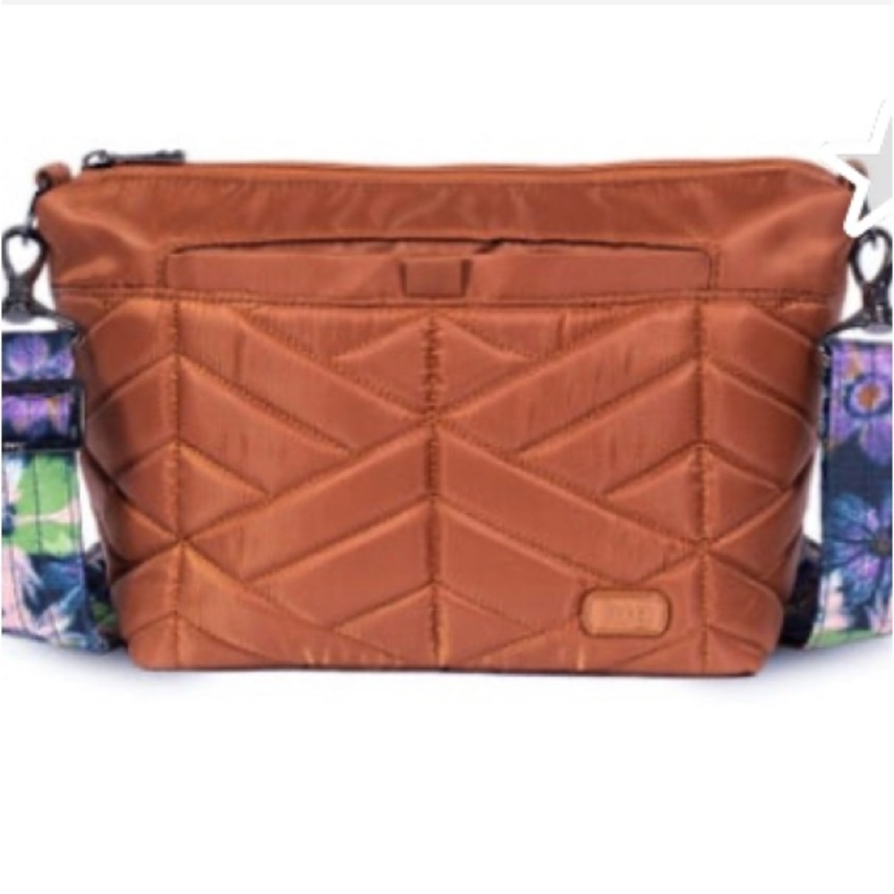 Lug flare in Copper brown with zebra black 2” strap